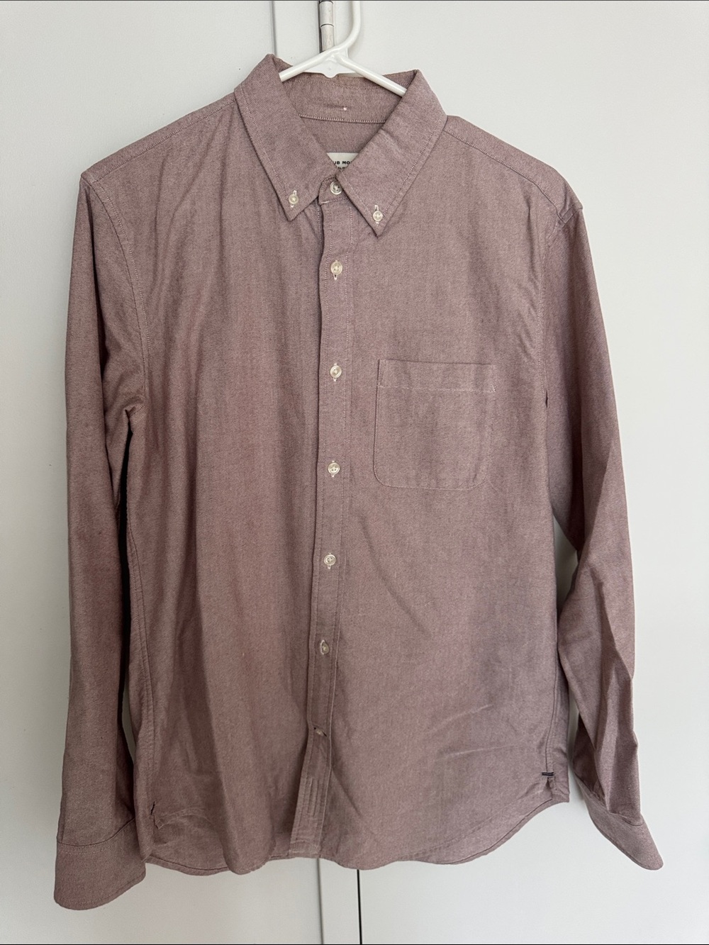 Men's Button-Down Shirt - Dusty Mauve